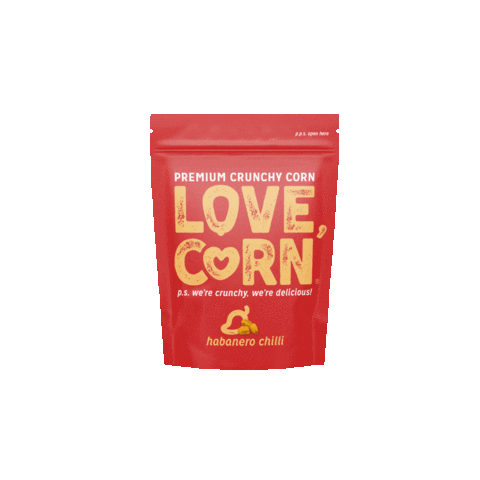 LOVE CORN Sticker