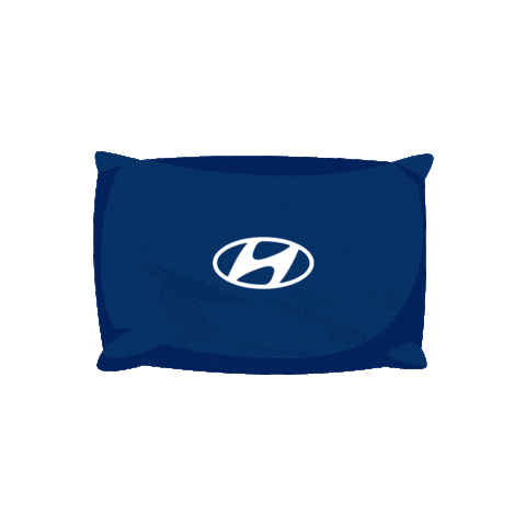 Sleepy Bed Sticker by Hyundai Worldwide