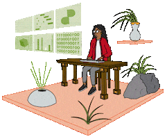 Coding Sci-Fi Sticker by DigiPen Institute of Technology