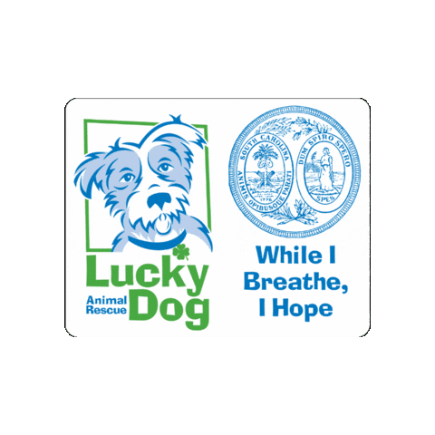 Sticker by Lucky Dog Animal Rescue