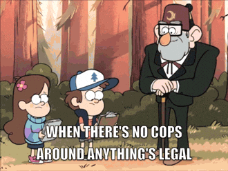 anythings legal gravity falls GIF