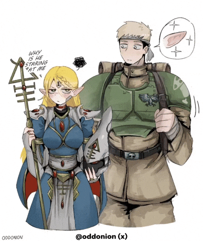 Warhammer 40K Dungeon Meshi GIF