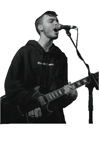 Guitar Singing Sticker