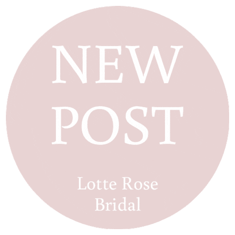 Lotte Rose Bridal Lotterosebridal Sticker by Lotte Rose Bridal