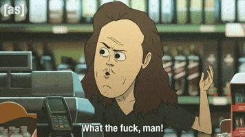 Angry What The Hell GIF by Adult Swim
