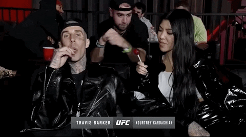 Kourtney Kardashian Sport GIF by UFC - Find & Share on GIPHY