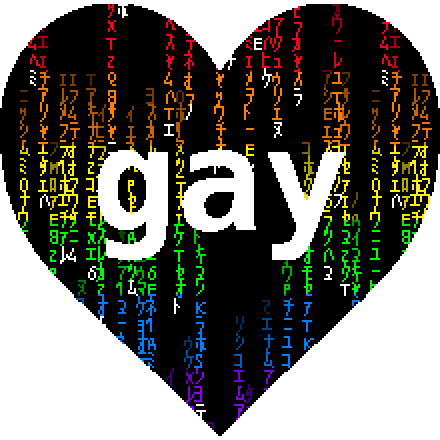 Gay Pride Heart GIF