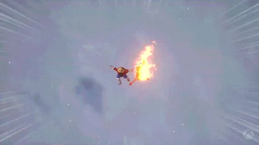 One Piece Flames GIF