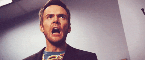 joel mchale mcjoel its adorable just enjoy his screaming face who need context when the actual - 200_s