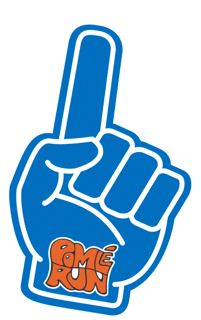 Pomle Run Sticker by xbionicsphere