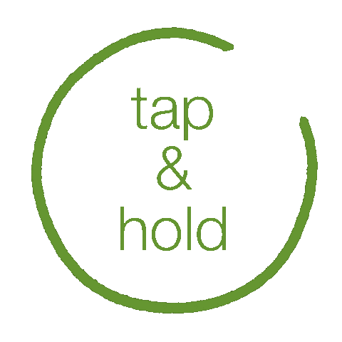 Tap And Hold Sticker