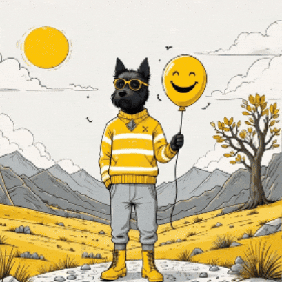 Happy Smiley Face GIF by Terry Toto