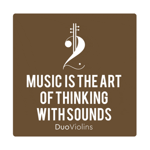 Violin Sticker by Duo Violins Official
