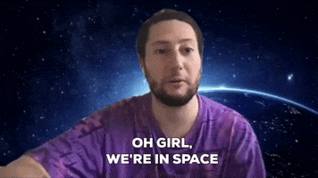 Oh No Space GIF by Meghan Tonjes