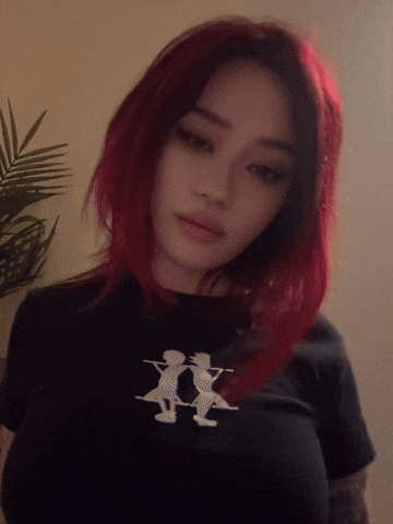 Cute Girl Flirting GIF