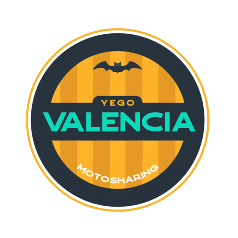Valencia Motosharing Sticker by YEGO MOBILITY
