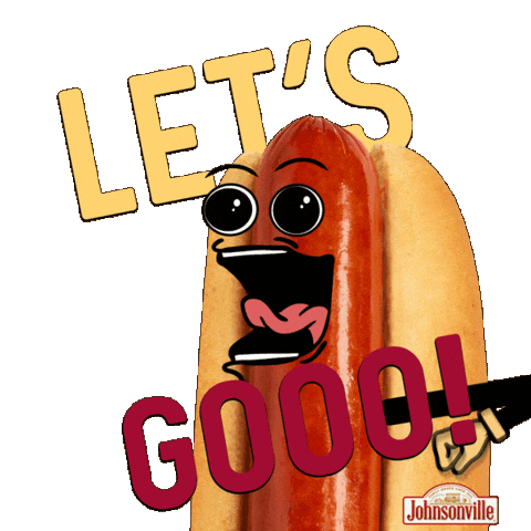 Lets Go Sausage Sticker by Johnsonville