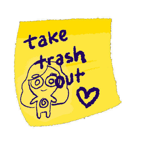 Trash Note GIF by You Must Know Everything Find & Share on GIPHY