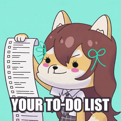 Unimpressed To Do List GIF by WUFFI