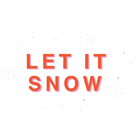 Let it Snow Sticker