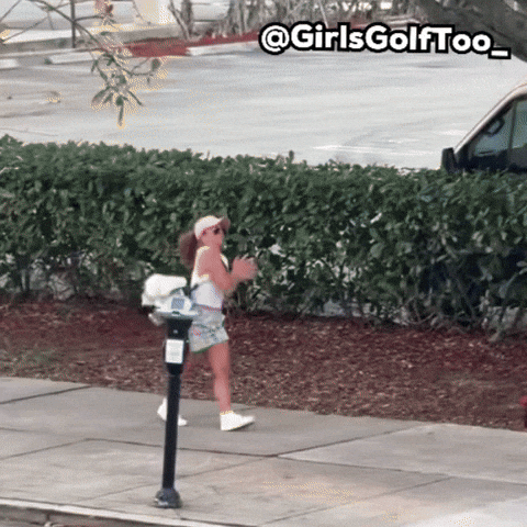 Care Free Tiger Woods GIF
