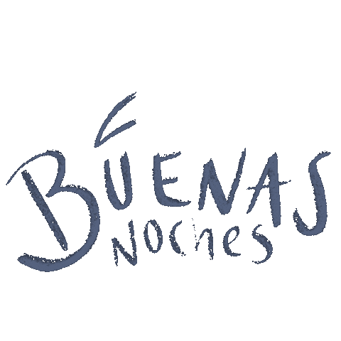 Good Night Buenas Noches Sticker