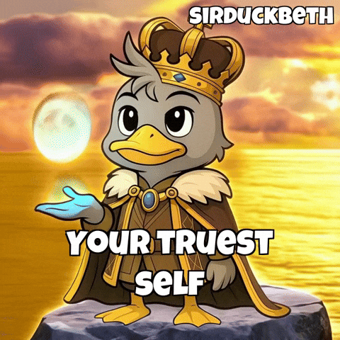 Peace Glow GIF by SirDuckbeth