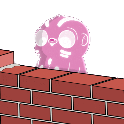 Brick By Brick House Sticker by Fugz Official