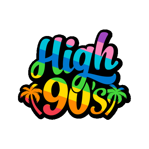 high90s Sticker