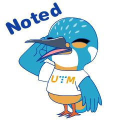 Utm Sticker by Macao University of Tourism