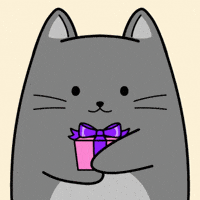Merry Christmas Cat GIF by MESA My Emotional Support Animal