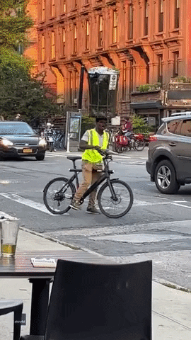 New York Bike GIF by Storyful