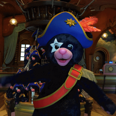 Teddy Bear Salute GIF by Universal Destinations & Experiences