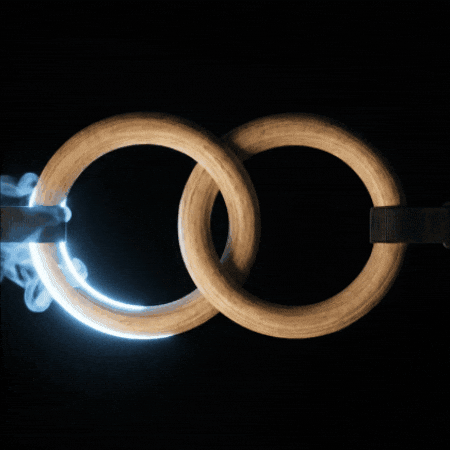 Calisthenics Gymnastic Rings GIF