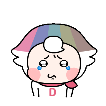 Sad Cry Sticker by ddmkorea