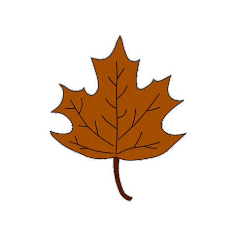 Fall Blad Sticker