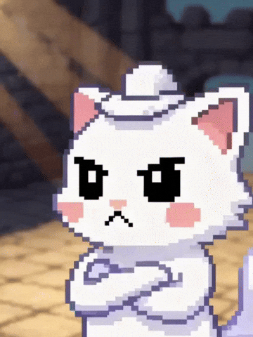 Angry Cat GIF