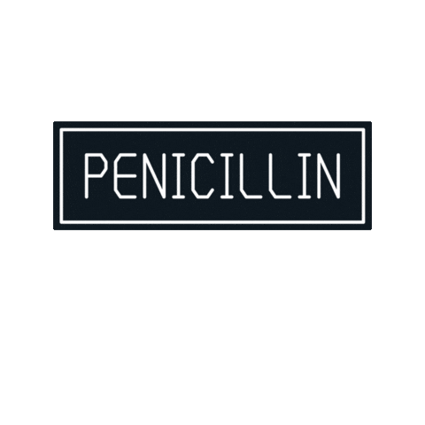Penicillin Bar HK Sticker