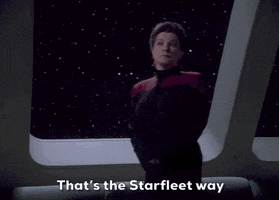 Star Trek Voyager Captain Janeway GIF by Star Trek