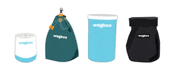 Hiking Dog Lover Sticker by Wagboo