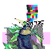 Glitch Noise GIF by Luis Ponce