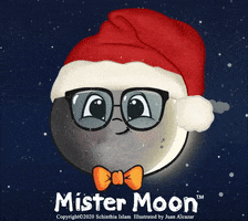 Christmas Eve Moon GIF