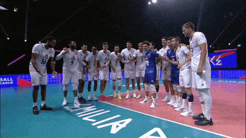 Happy France GIF by Volleyball World