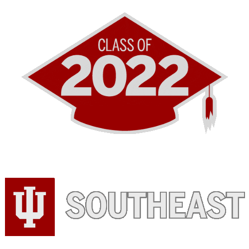 Iusgrad22 Sticker by IU Southeast