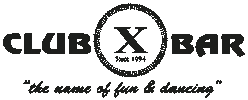 Club X Bar Sticker