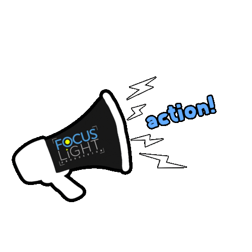Action Sticker by Focuslight Production