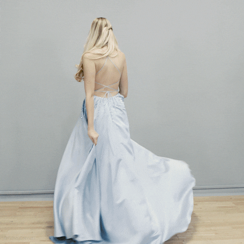 Blue Dress Love GIF by GINO CERRUTI