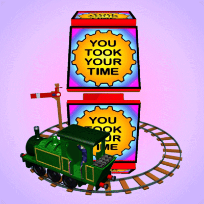 Where Have You Been Train GIF