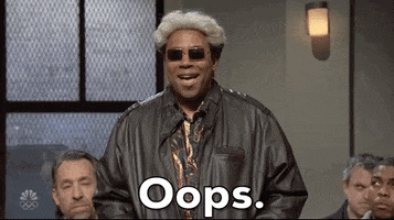Kenan Thompson Oops GIF by Saturday Night Live
