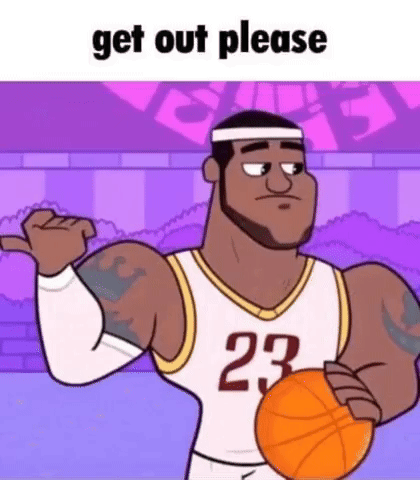 Get Out Please GIF